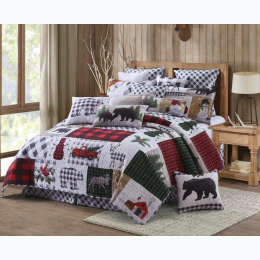 Country Lodge Patchwork - Queen Size