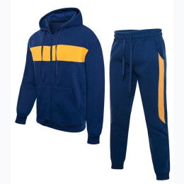 Men's Colorblock Fusion Jogging Set Ultimate Comfort - 3 Color Options