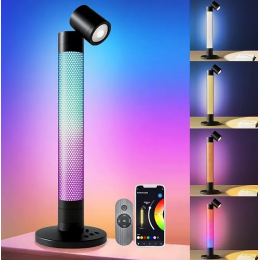 Smart Table Lamp – Sunset Light – Music Sync – Voice, Remote & APP Control – Alexa & Google Assistant