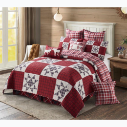 Virah Bella® Collection - Quilt Set - Hillcrest - Full/Queen