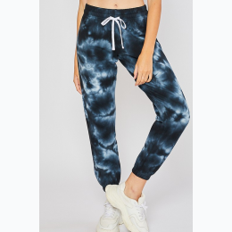 Women's Tie Dye Fleece Sweatpant - 2 Colors