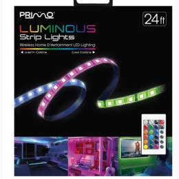 Primo Luminous 24 Foot LED Strip Light with Remote