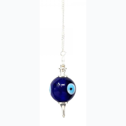 Evil Eye Ball Pendulum with Chain