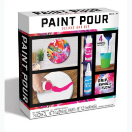 Paint Pour Deluxe Art Kit