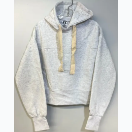 Women’s Cropped Hoodie in Grey