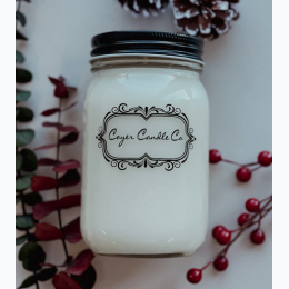 16 oz. Mason Jar Candle - Snowbird