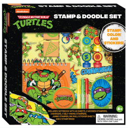 Stamp & Doodle Set - Teenage Mutant Ninja Turtles