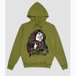 Marley Tapestry Cut & Sew Multi Media Hoody - 2 Color Options