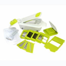 MegaChef 8-in-1 Multi-Use Slicer Dicer and Chopper with Interchangeable Blades