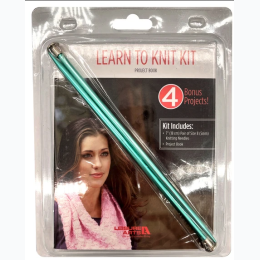 Leisure Arts Learn To Knit Kit