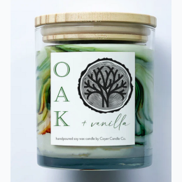 11 oz Candle Jars - Oak + Vanilla