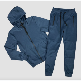 Men's Solid Tech Fleece Set - 2 Color Options