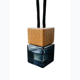 Glass Cube Car Fragrance Oil Diffuser - Hanging Style