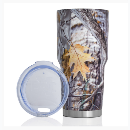 X-PAK™ 30oz Double Vacuum Wall Tumbler with Lid with JX Camo