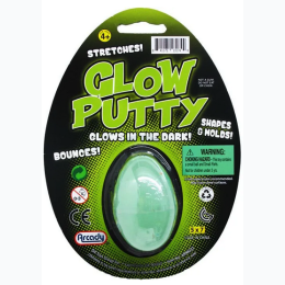 Glow In The Dark Putty In 2.5" Egg