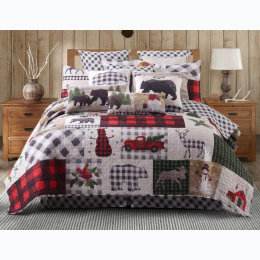 Country Lodge Patchwork - King Size