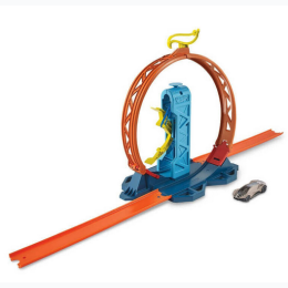 Mattel DP Hot Wheels Track Builder Stunt - Loop Kicker Pack