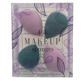 Nord+Bare 4pk Makeup Sponges in Deep Teal & Lilac