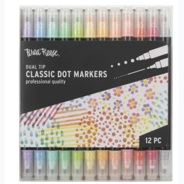 Brea Reese 12 Count Dual Tip Classic Dot Markers