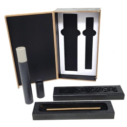 Incense Gift Set w/ Burner Box & Storage Container - 4 Scent Options