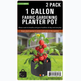 1 Gallon Fabric Gardening Planter Pot - 2 Pack