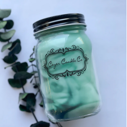 16 oz. Mason Jar Candle - Frosted Forest