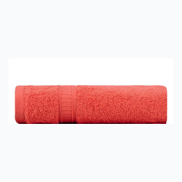 1 - Hand Towel - Luxury Turkish Cotton - 16" x 28" - Coral