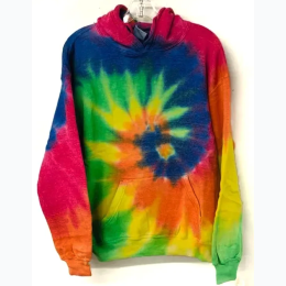 Adult Tie Dye Pullover Hoodie - Moondance