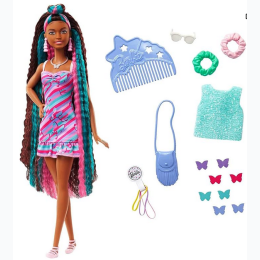 Mattel Barbie Totally Hair Doll - Butterfly-Themed