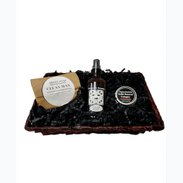 Men's All Natural Shaving Gift Set  - Clean Man