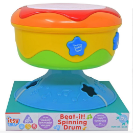 Itsy Tots Beat It! Spinning Battery Operated Drum