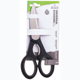 Universal Scissors SS w Black Handle