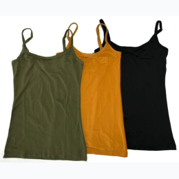 Women's Adjustable Strap Tank Top - 3 Color Options