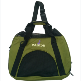 Zampa Small Airline Pet Carrier in Olive Green