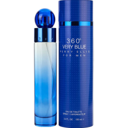 Perry Ellis 360 Very Blue EDT Spray for Men - 3.4 oz