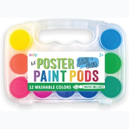 Lil' Poster Paint Pods Set of 12 Colors