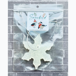 Snowflake Shaped Air Freshener - Snowbird