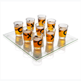 Maxam™ Shot Glass Tic-Tac-Toe Game