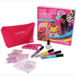 GirlZone 16 Piece Nail Art Studio