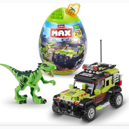 Zuru Max Build More Dino Escape Egg Capsule with 219 Bricks - Series 1