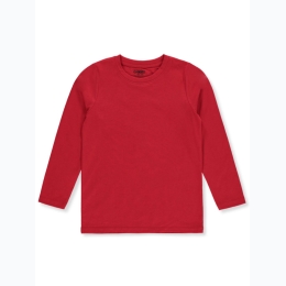 Toddler Boy Cookie's Long Sleeve T-Shirt in Red