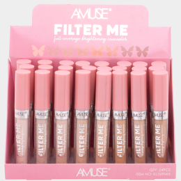 Amuse Filter Me Full Coverage Brightening Concealer - 8 Shade Options