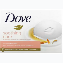 Dove Soothing Care Moisturizing Beauty Bar For Sensitive Skin 3.75 OZ