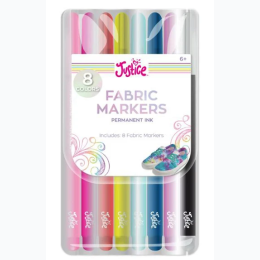 Justice 8 Pack Fabric Markers
