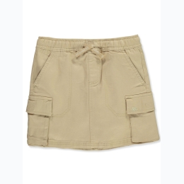 Girl's Aeropostale Twill Cargo Skort Skirt in Khaki