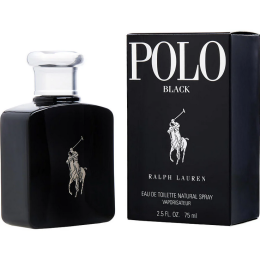 Polo Black by Ralph Lauren EDT Spray for Men - 2.5 oz