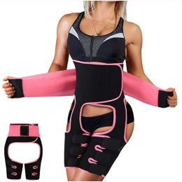 3 in 1 Waist Training, Thigh Trimming, & Butt Lifting Workout Belt