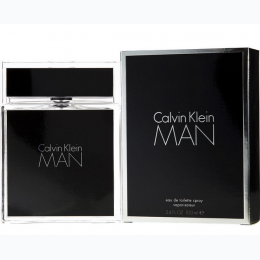 Calvin Klein MAN EDT Spray for Men - 3.3oz.