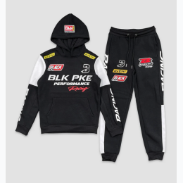 Boy's Racing Colorblock Hoodie Set