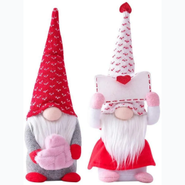 Valentine's Day Gnome Plush - 2 Style Options